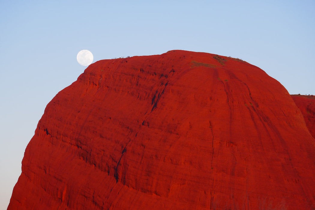 Premium Textil-Leinwand Kata Tjuta im Uluru-Kata-Tjuta-Nationalpark (Australien)