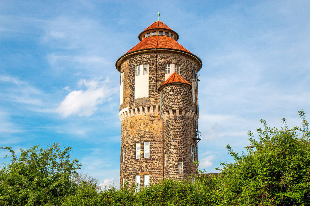 Premium Textil-Leinwand Wasserturm Osnabrück