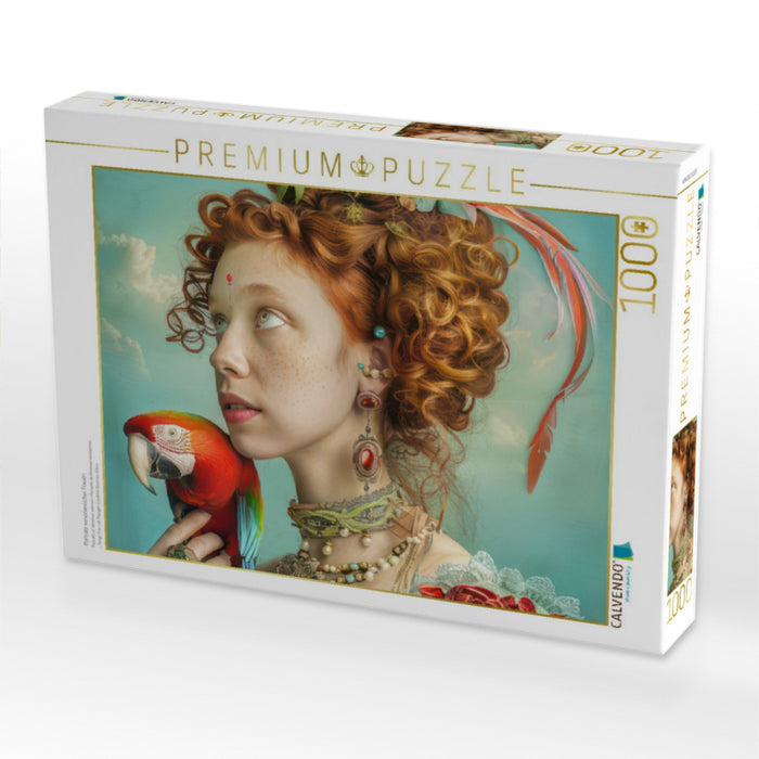 Porträts venezianischer Frauen - CALVENDO Foto-Puzzle'