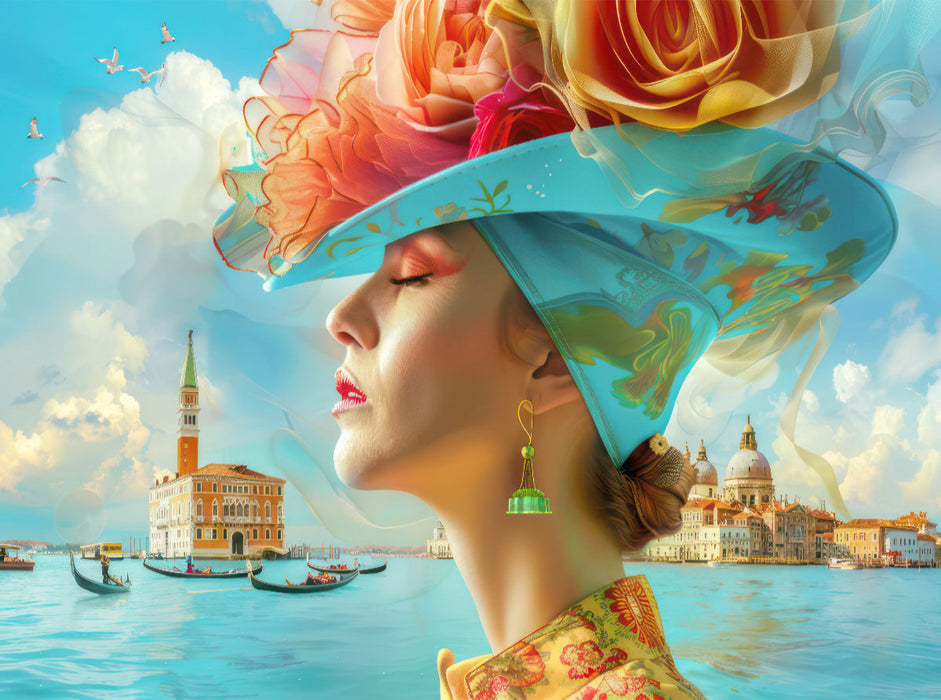 Venedig surreal - CALVENDO Foto-Puzzle'