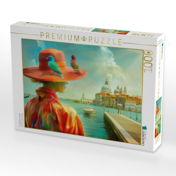 Surrealistisches Venedig - CALVENDO Foto-Puzzle'