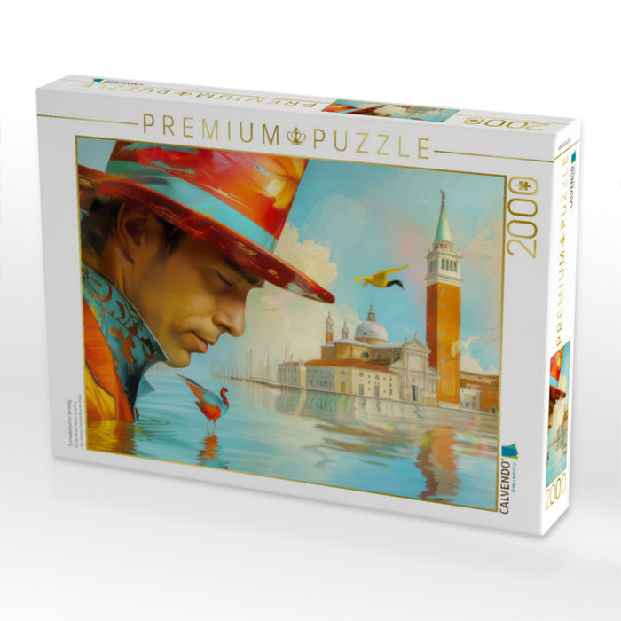 Surrealistisches Venedig - CALVENDO Foto-Puzzle'