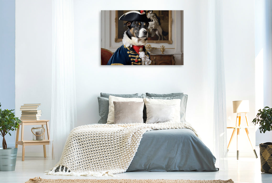 Premium Textil-Leinwand Napoleon Bonaparte