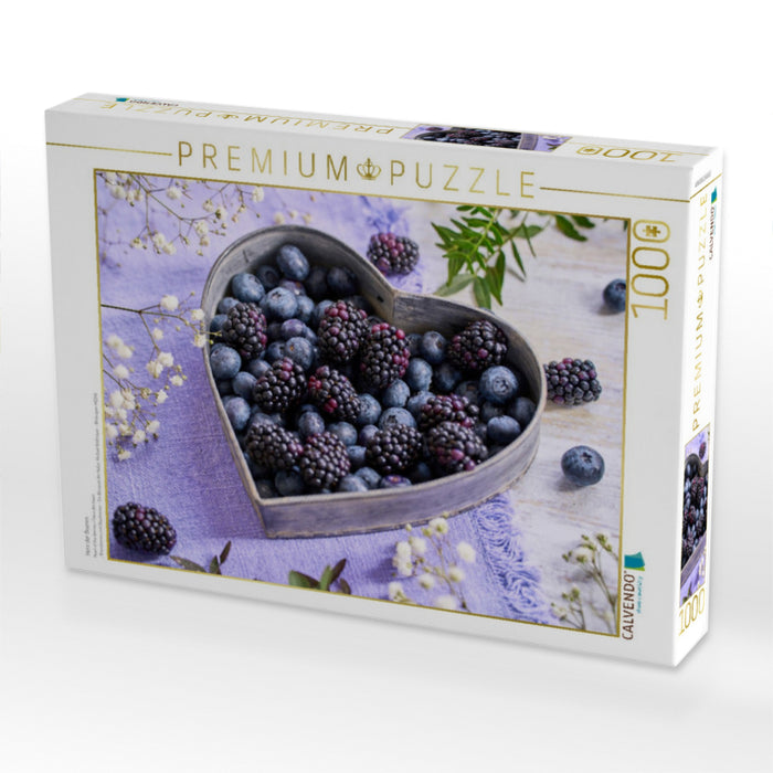 Herz der Beeren - CALVENDO Foto-Puzzle'