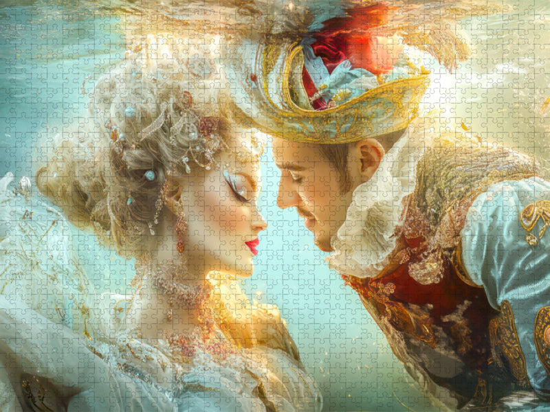 Opulente Unterwasserromanzen - CALVENDO Foto-Puzzle'