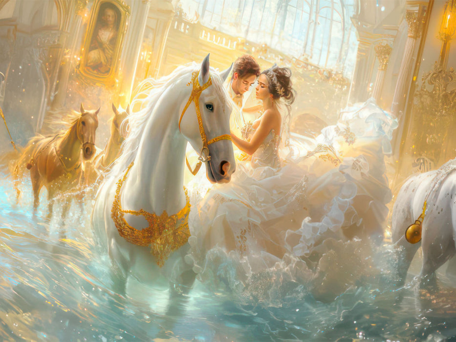 Opulente Unterwasserromanzen - CALVENDO Foto-Puzzle'