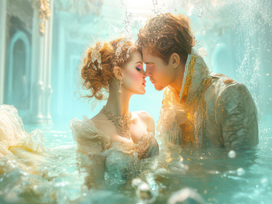 Opulente Unterwasserromanzen - CALVENDO Foto-Puzzle'