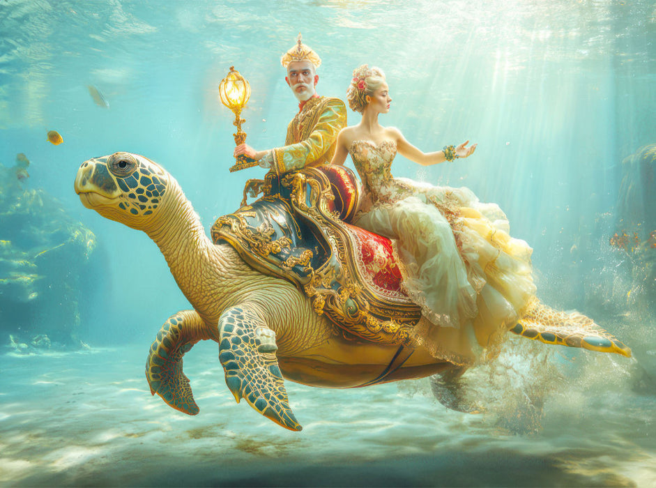 Opulente Unterwasser-Romantik - CALVENDO Foto-Puzzle'