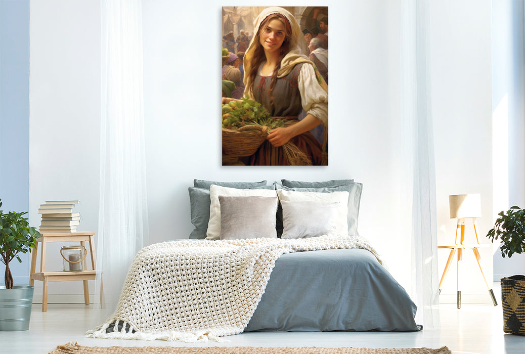 Premium textile canvas Maria 