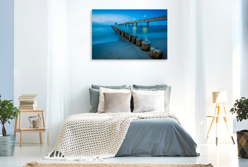 Premium textile canvas pier in Zingst 