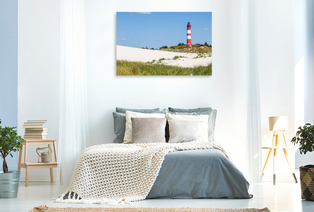 Premium textile canvas Amrum Lighthouse 