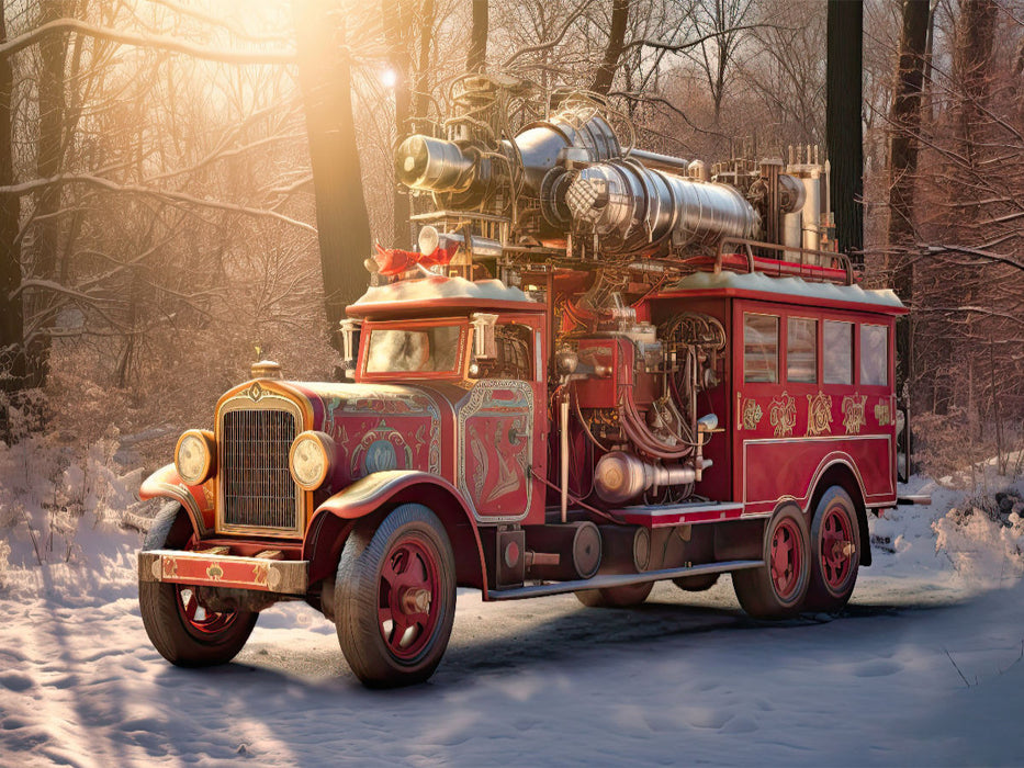 Wintermorgen - CALVENDO Foto-Puzzle'