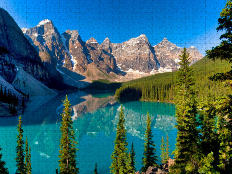 Ein Motiv aus dem Kalender Moraine Lake, Alberta/ Kanada - CALVENDO Foto-Puzzle'