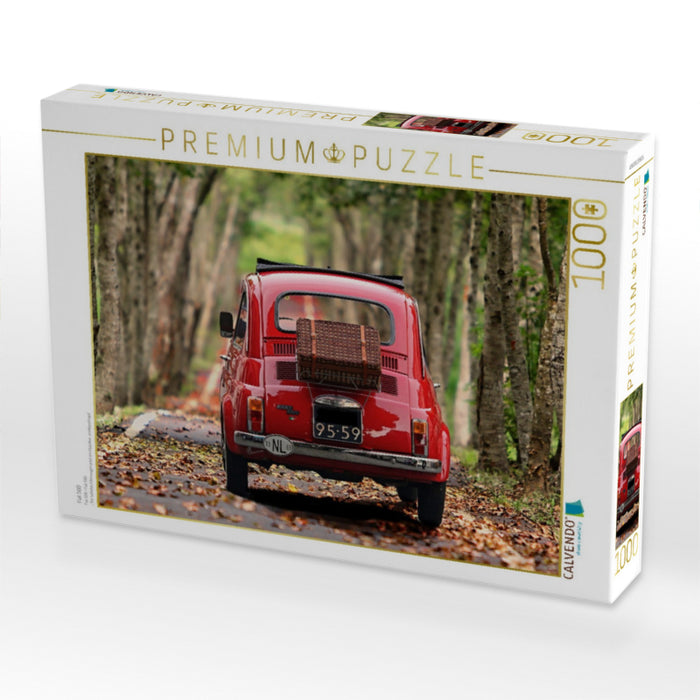 Fiat 500 - CALVENDO Foto-Puzzle'