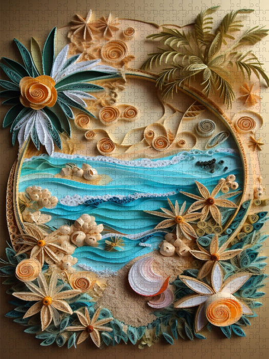 Urlaub am Meer - CALVENDO Foto-Puzzle'