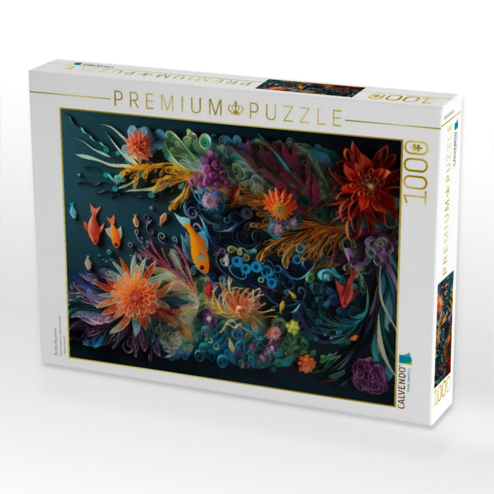 Buntes Aquarium - CALVENDO Foto-Puzzle'