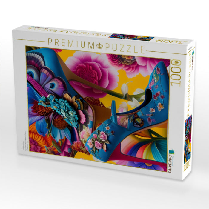 Filigraner Tritt - CALVENDO Foto-Puzzle'