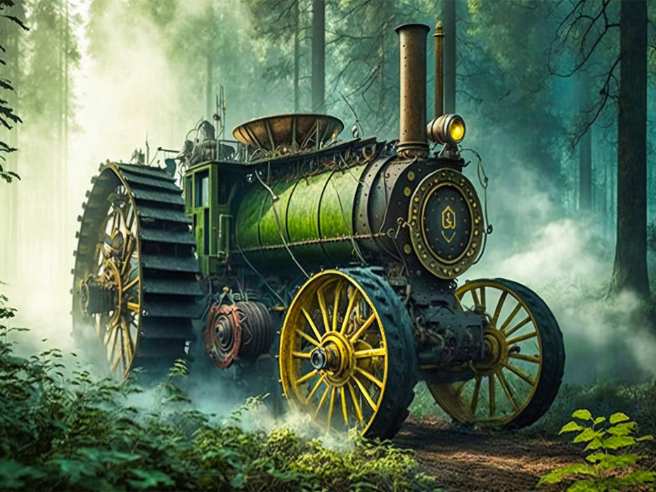 Ein Motiv aus dem Kalender Steampunktraktoren - CALVENDO Foto-Puzzle'