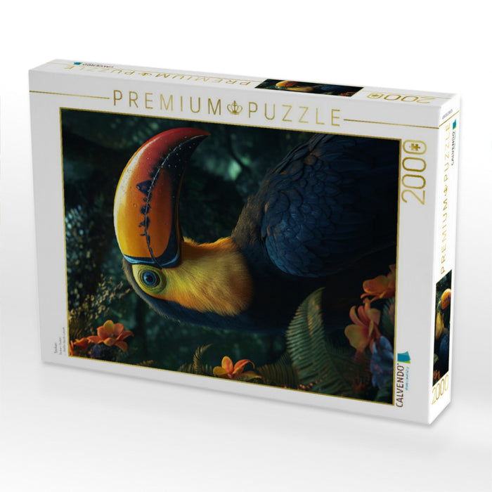Toukan - CALVENDO Foto-Puzzle'