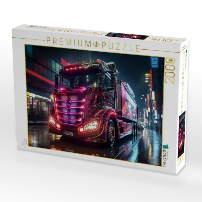 Trucks - CALVENDO Foto-Puzzle'