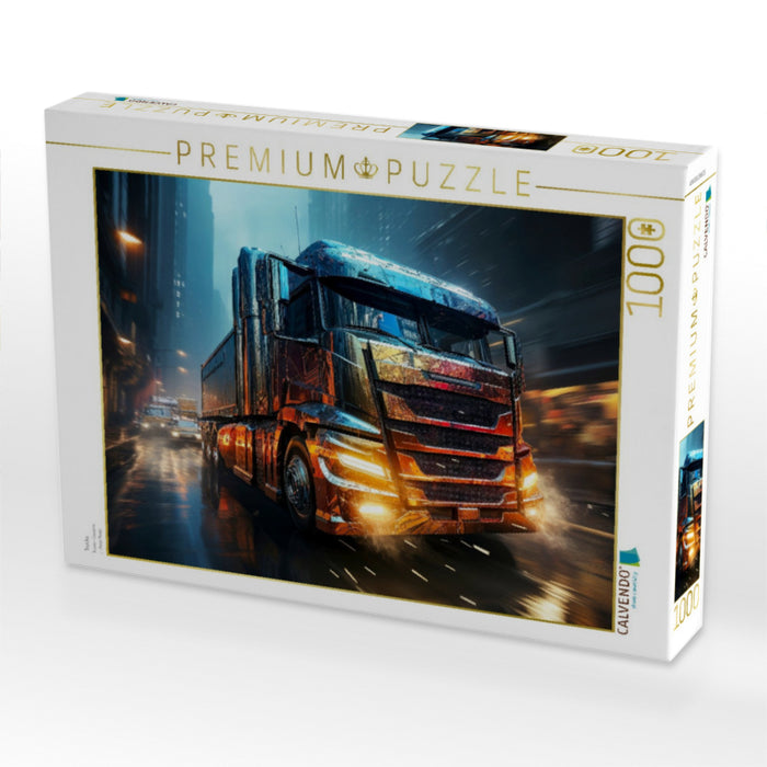 Trucks - CALVENDO Foto-Puzzle'