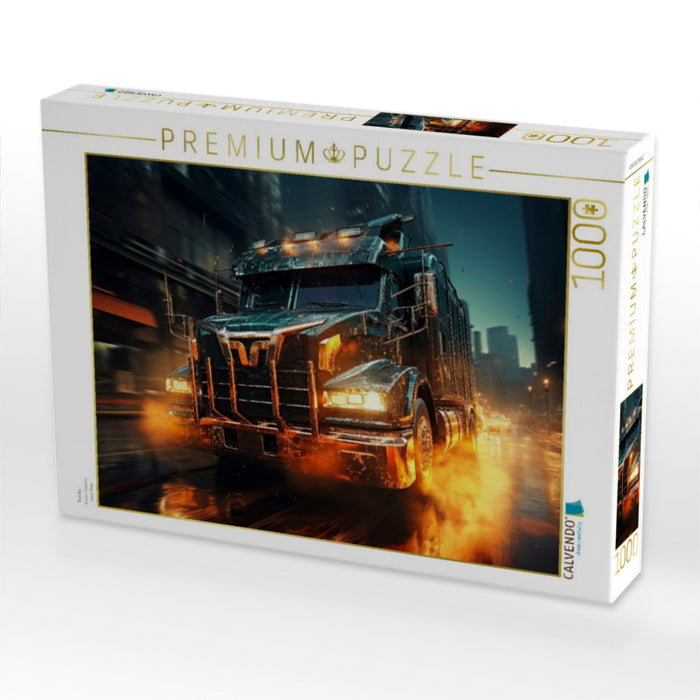 Trucks - CALVENDO Foto-Puzzle'