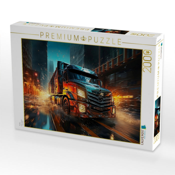 Trucks - CALVENDO Foto-Puzzle'