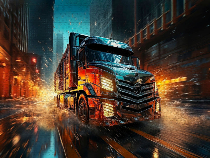 Trucks - CALVENDO Foto-Puzzle'