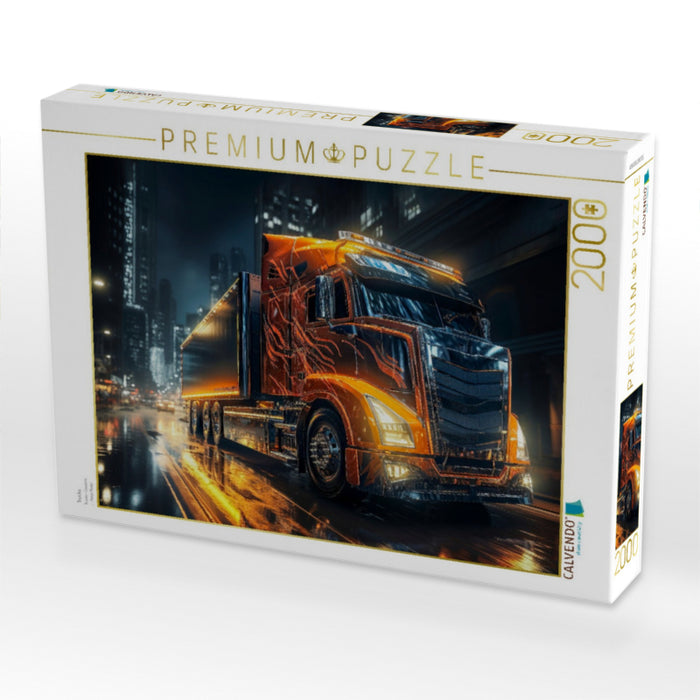 Trucks - CALVENDO Foto-Puzzle'