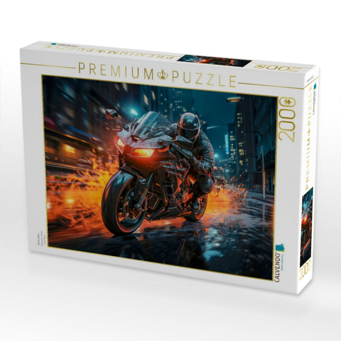 Motorräder - CALVENDO Foto-Puzzle'