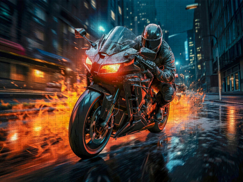 Motorräder - CALVENDO Foto-Puzzle'