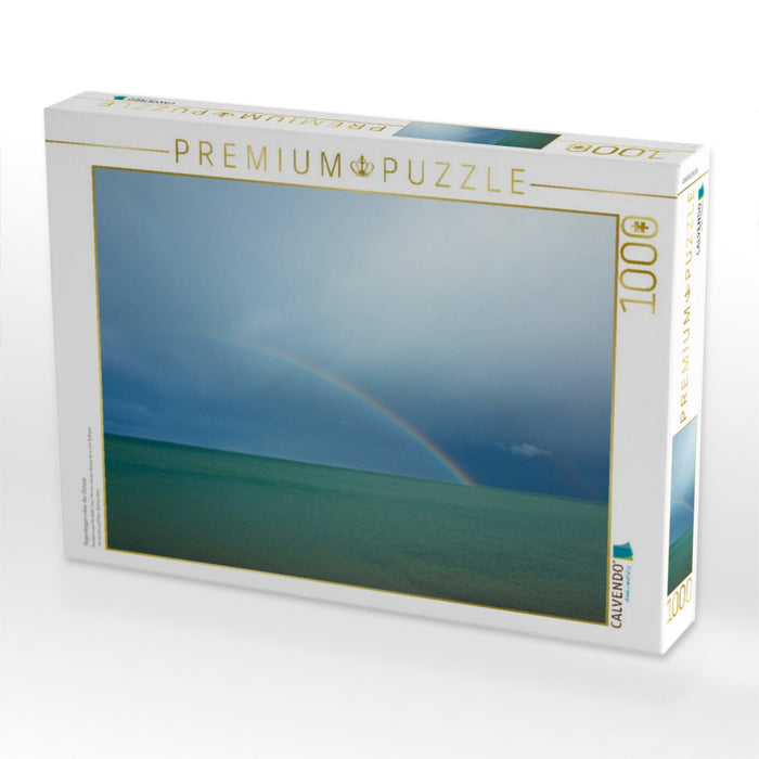 Regenbogen über der Ostsee - CALVENDO Foto-Puzzle'