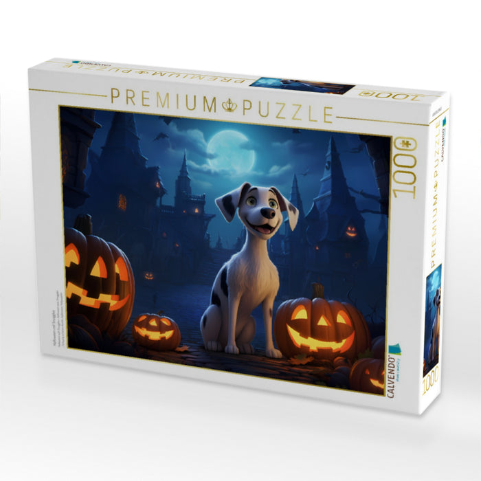 Halloween mit Snuggles - CALVENDO Foto-Puzzle'