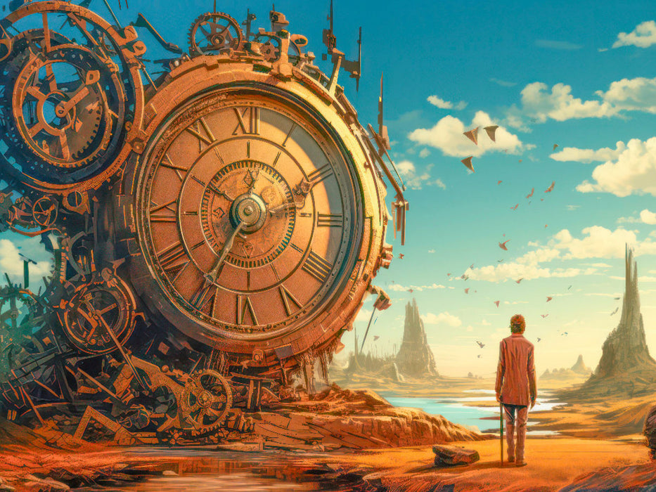 Zeitmaschine - CALVENDO Foto-Puzzle'