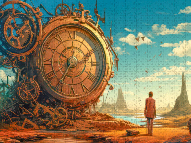 Zeitmaschine - CALVENDO Foto-Puzzle'