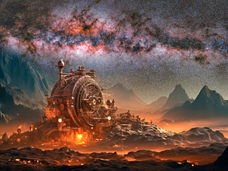 Mondbasis - CALVENDO Foto-Puzzle'