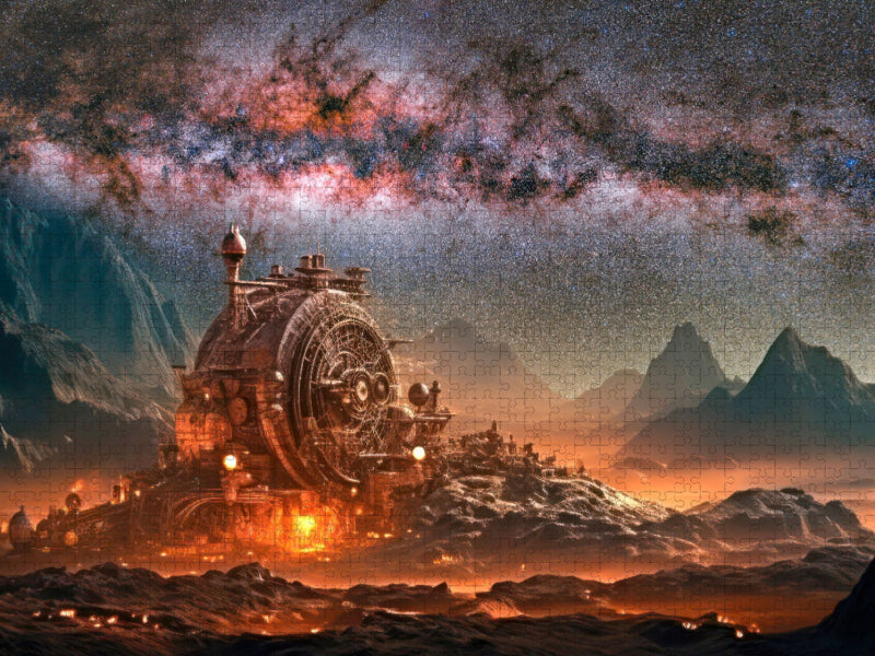 Mondbasis - CALVENDO Foto-Puzzle'