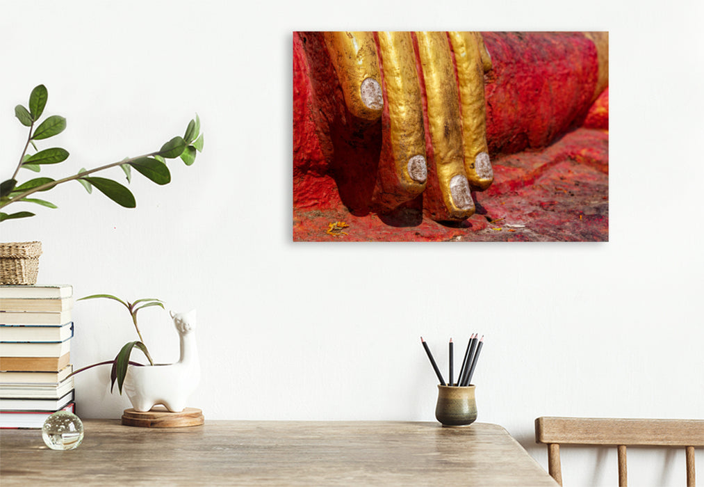 Premium Textil-Leinwand neunziggrad I photoart: nepal