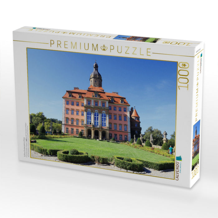 Schloss Fürstenstein in Polen - CALVENDO Foto-Puzzle'