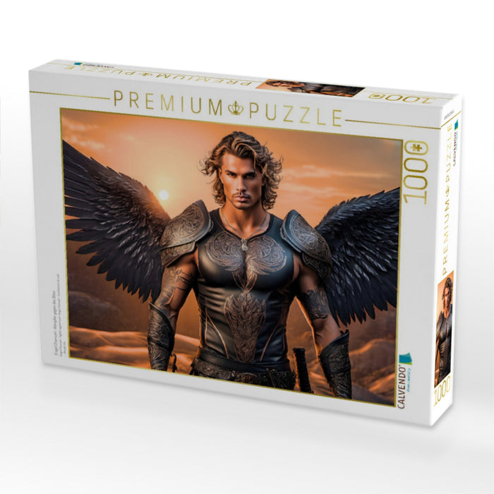 Engel Chamuel - Kämpfer gegen das Böse - CALVENDO Foto-Puzzle'