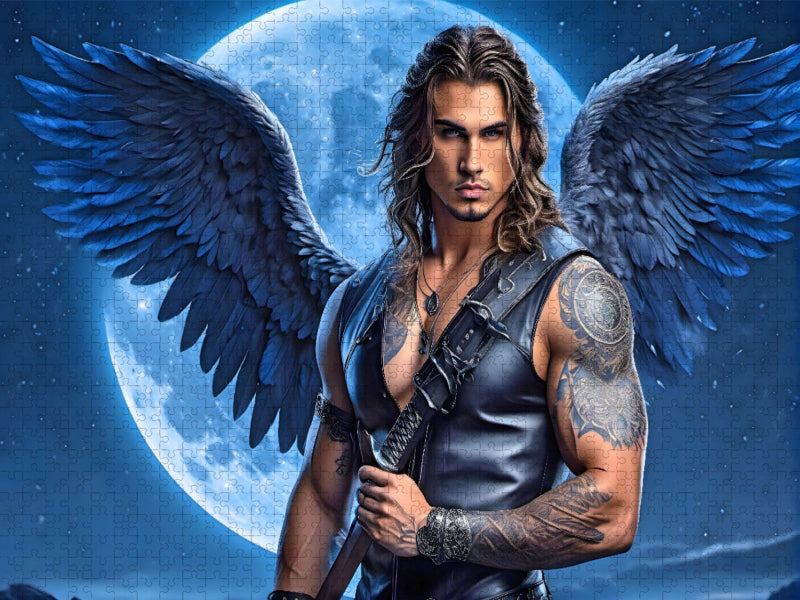 Engel Jophiel - Kämpfer gegen das Böse - CALVENDO Foto-Puzzle'