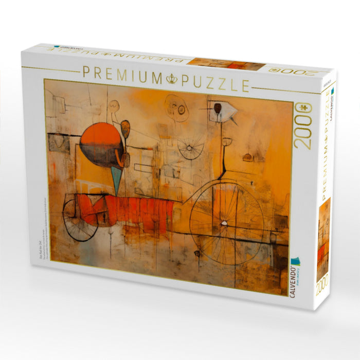 Das Rad der Zeit - CALVENDO Foto-Puzzle'