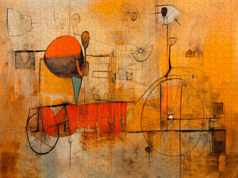 Das Rad der Zeit - CALVENDO Foto-Puzzle'
