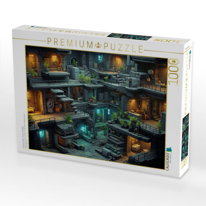 Computer Spiel - Gamer Nostalgie - CALVENDO Foto-Puzzle'
