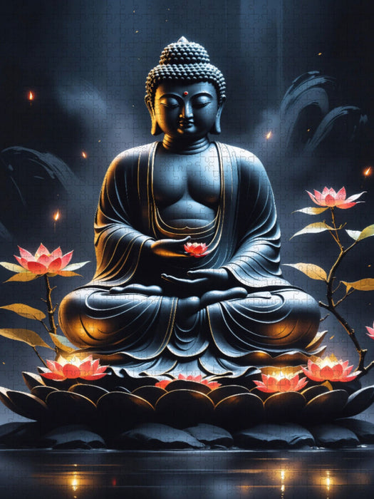 Buddha - CALVENDO Foto-Puzzle'