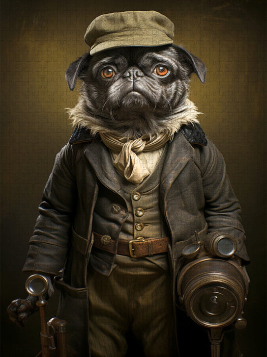 Cooler Worker - CALVENDO Foto-Puzzle'