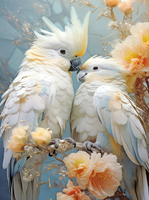 Tierportrait Malerei - CALVENDO Foto-Puzzle'