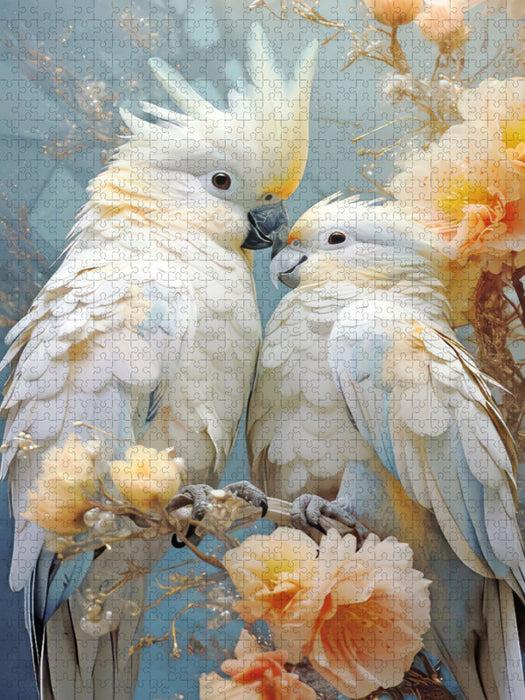 Tierportrait Malerei - CALVENDO Foto-Puzzle'