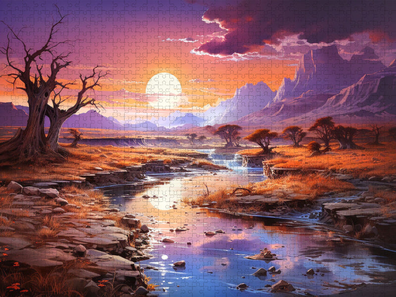 Dämmerung - CALVENDO Foto-Puzzle'