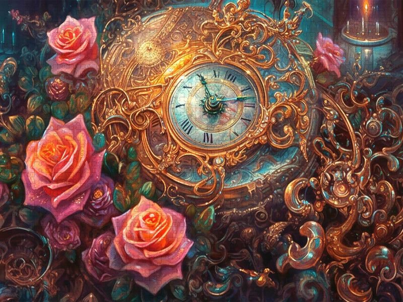 Drei Rosen - CALVENDO Foto-Puzzle'